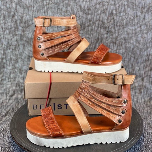 Bed Stu Shoes Bedstu Artemia Sandal Strappy Platform Size